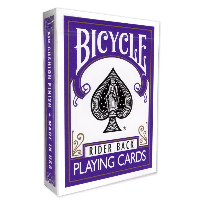 Bicycle Rider back MORADO | TodoMagia